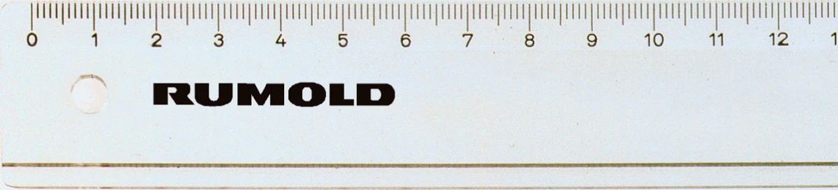 RUMOLD Schullineal 30cm