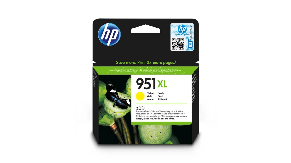 HP Tintenpatrone 951XL yellow