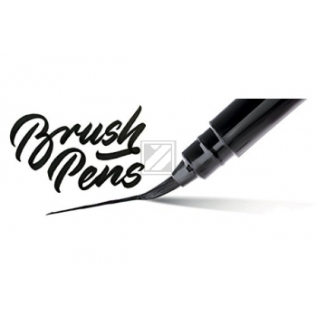 PENTEL Pocket Brush Pen GFKP3-AO schwarz