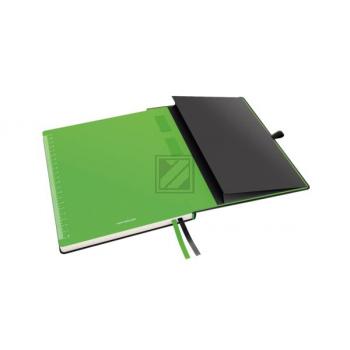 LEITZ Notizbuch Complete 187x244mm 44730095 kariert schwarz