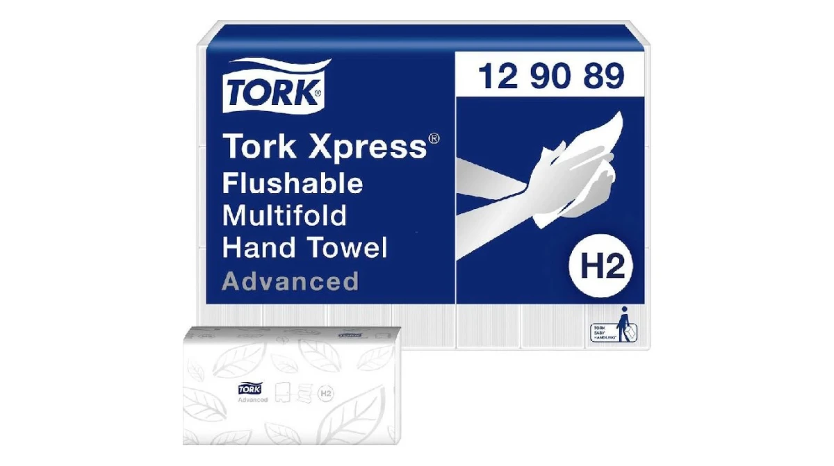 TORK Papierhandtücher Advanced 2-lagig, Z-Falz, weiss