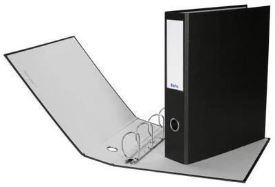 Biella Zeigebuch Dinor-Quatro mit 7 cm Rückenbreite, schwarz