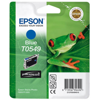 Epson Tintenpatrone blau (C13T05494010, T0549)