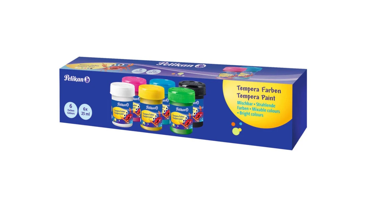 PELIKAN Temperafarbe Grundfarben 25ml