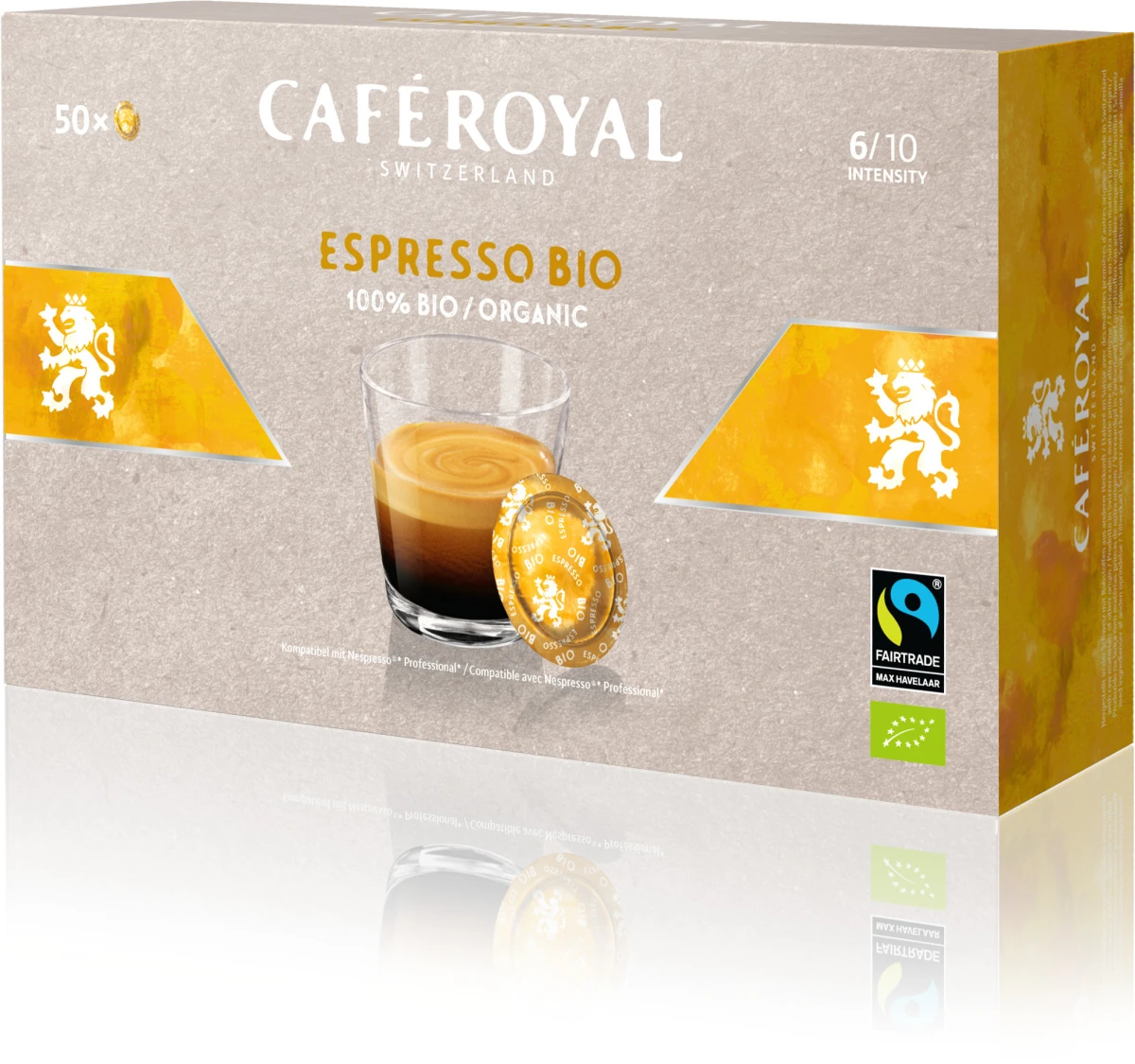 CAFÉ ROYAL Professional Pads Espresso Bio 50 Stück