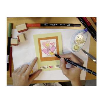 TOMBOW Dual Brush Pen ABT 158 dunkelolive