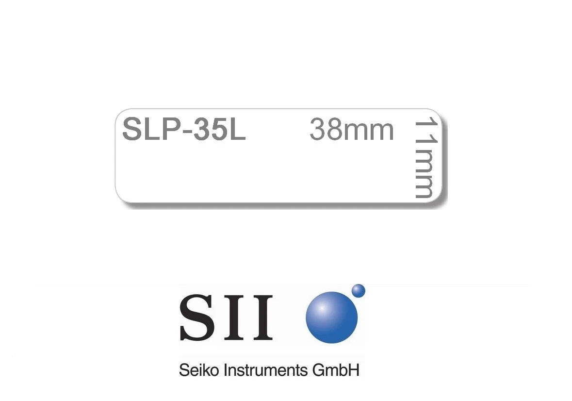 Seiko Instruments Inc. Seiko II 35mm Dia-Etiketten