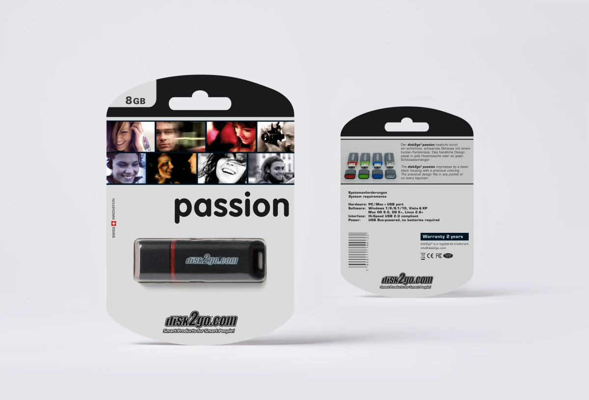 USB Stick Disk2go passion 2.0, 8GB