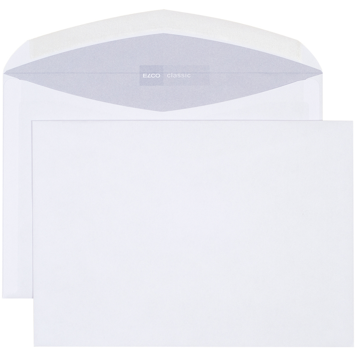ELCO Briefumschläge Classic C5 229 x 162 mm, weiss, gummiert, Pack à 500 Stück