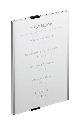 DURABLE Türschild mit Aluminiumrücken 210 x 297 mm