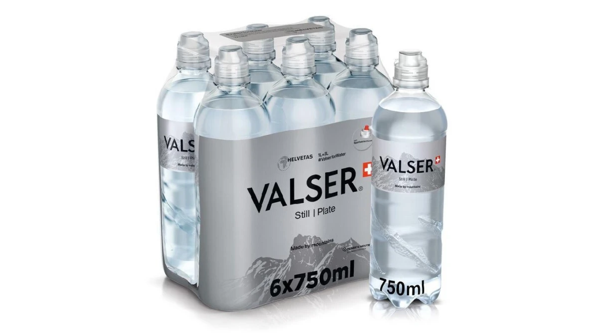 VALSER Mineralwasser Sportscap 6 x 750 ml