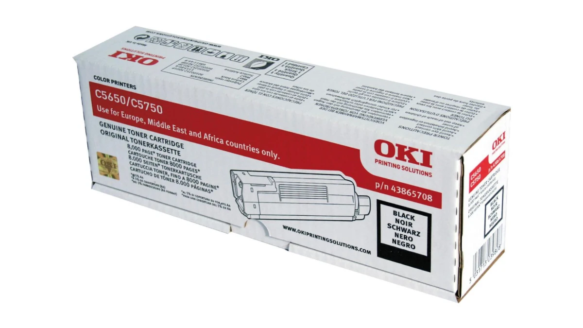 OKI Toner schwarz