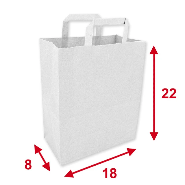 Papiertragetaschen 250 Stück