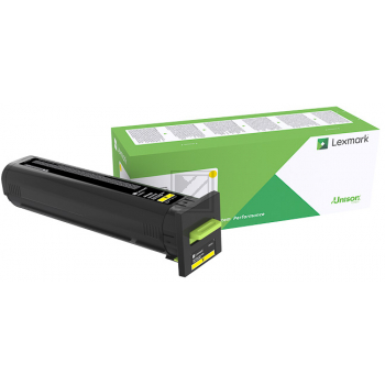 Lexmark Toner-Kit Corporate gelb HC (72K2XYE)
