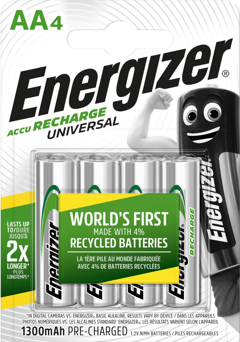 ENERGIZER Batterie Accu Recharge Universal AA/HR06