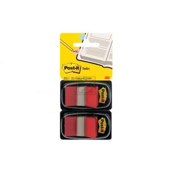 POST-IT Index 2er Set 25,4x43,2mm 680-R2 rot 2x50 Stück
