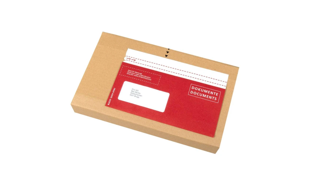 ELCO Quick Vitro Papier C5/6 "Dokumente", Fenster links