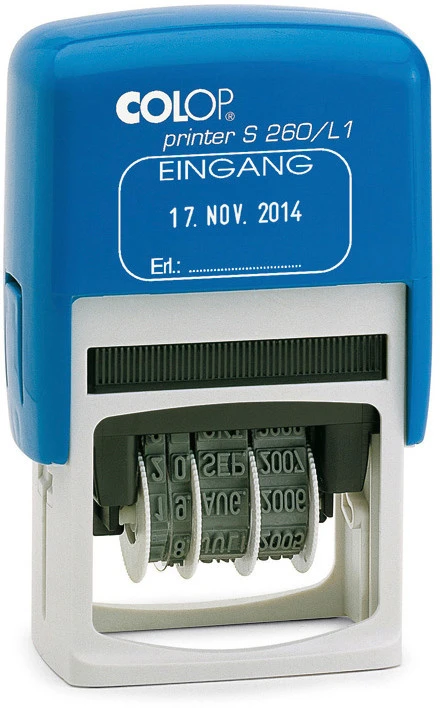COLOP S260L1/D Datumstempel "Eingang" D