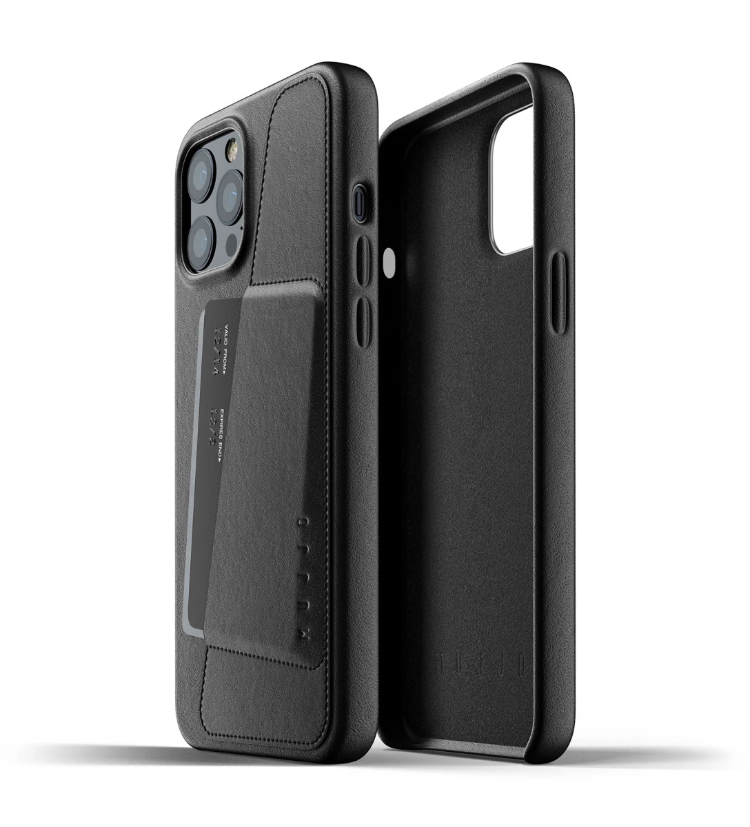 Mujjo Full Leather Wallet Case iPhone 12 Pro Max