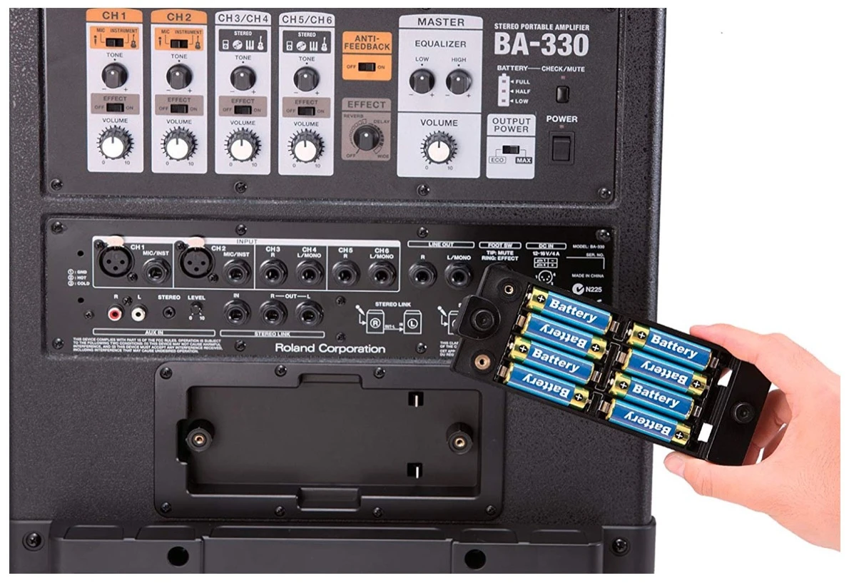 Roland BA-330 Batterie Verstärker