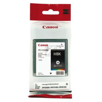 Canon Tintenpatrone schwarz matt (0882B001, PFI-101MBK)