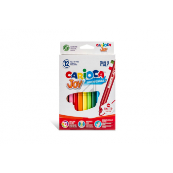 CARIOCA Fasermaler Joy 2,6mm 40614 12 Stück
