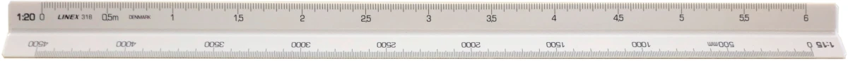 LINEX Dreikantmassstab 30 cm (95400L)