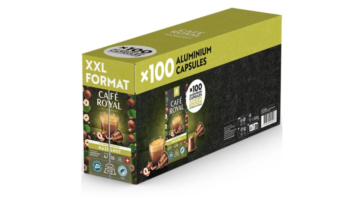 CAFE ROYAL Kaffeekapseln Hazelnut 100 Stück
