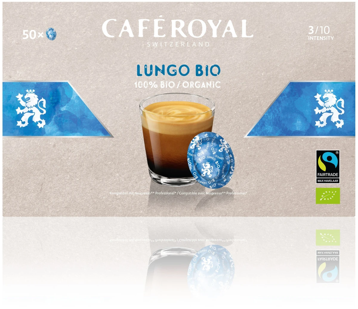 CAFÉ ROYAL Professional Pads Lungo Bio 50 Stück