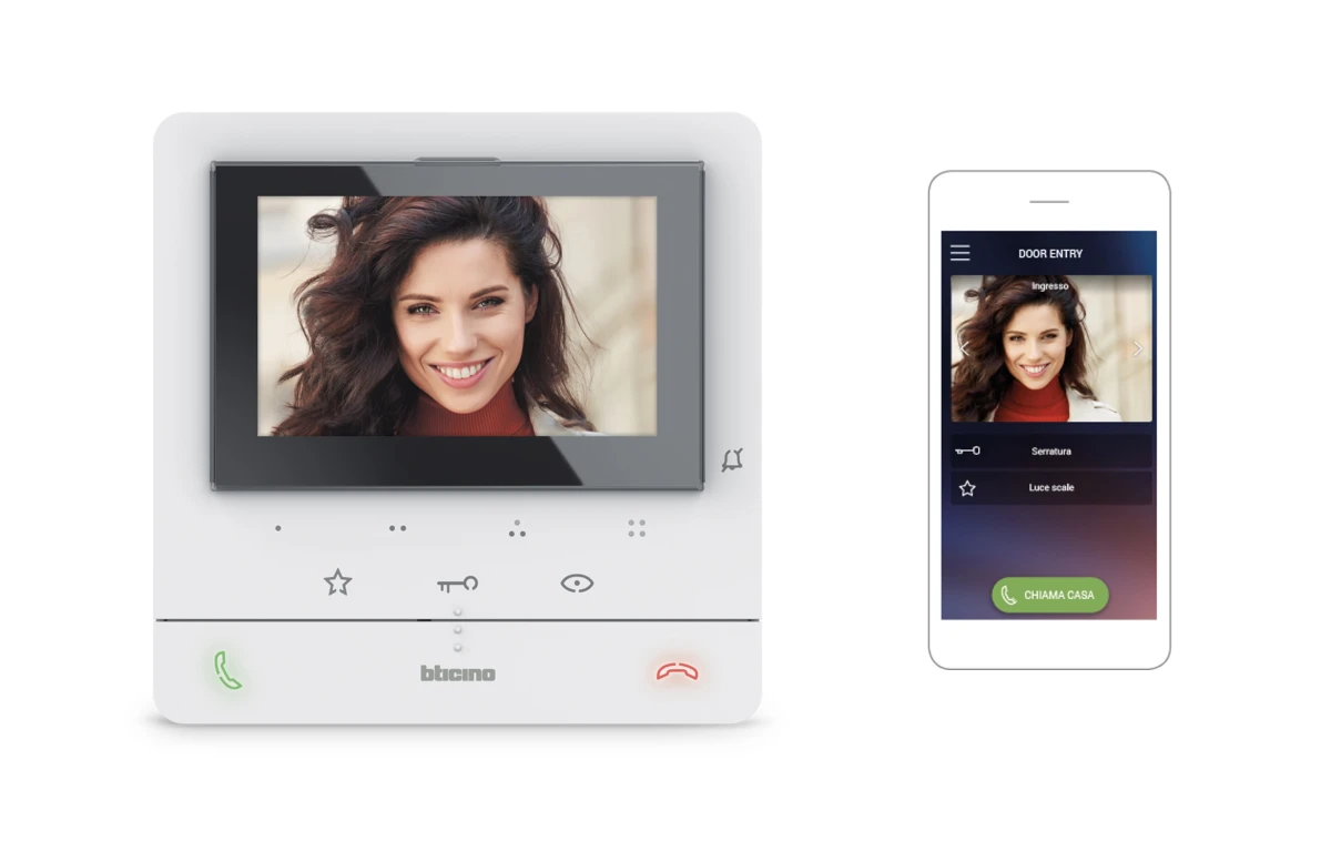 Bticino Classe 100 X16E Smarte Video-Hausstation