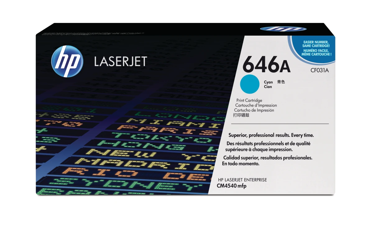 HP Toner-Modul 646A cyan