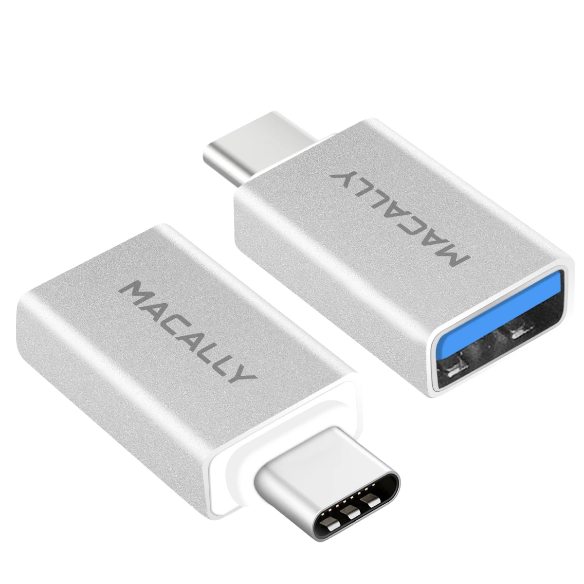 MACALLY USB-C zu USB A Adapter