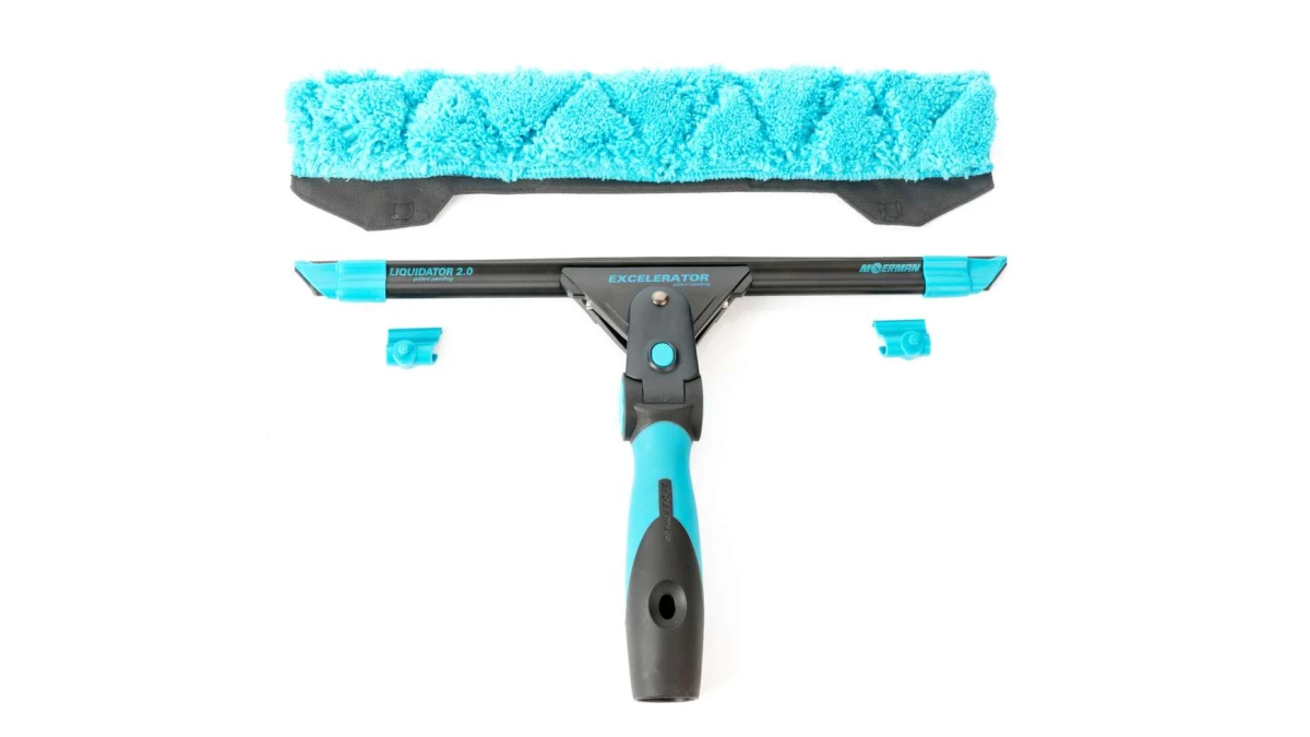 EDI CLEAN Kombi Fensterwischer Set Liquidator 3.0, 35 cm
