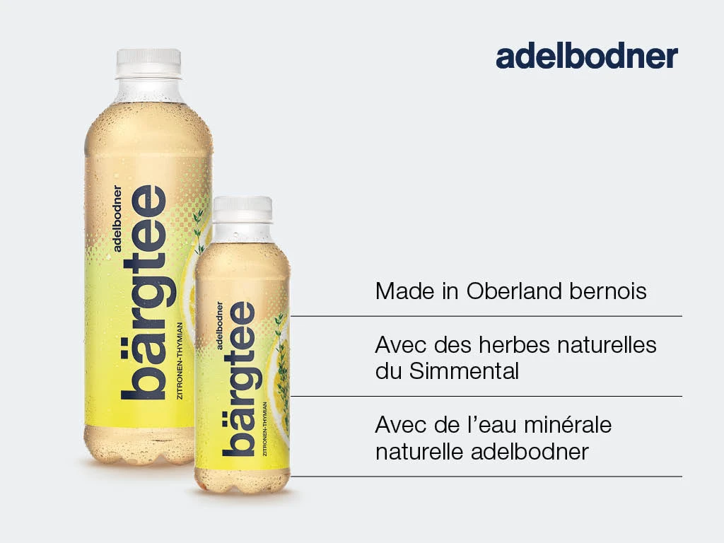 ADELBODNER Bärgtee Zitronen-Thymian 6 x 1 Liter