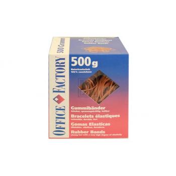 SMART OF. Gummibänder 80mmx3mm 605532 Naturkautschuk 500g