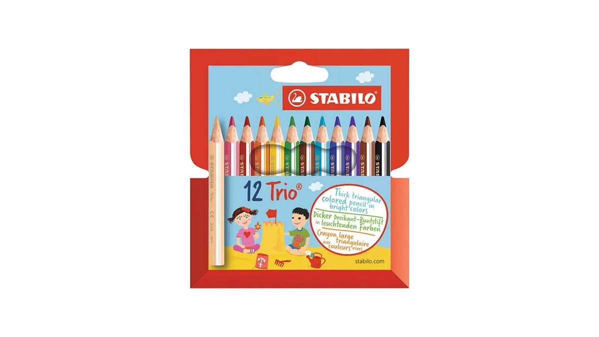 STABILO Trio dick kurz Farbstifte