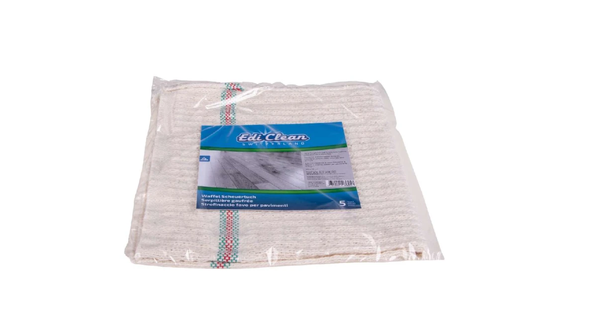 EDI CLEAN Waffel-Scheuertuch 5 Stück