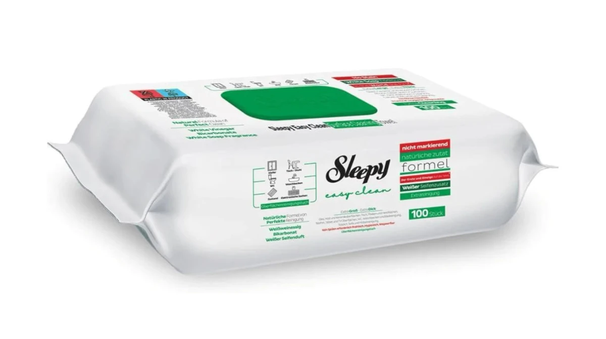SLEEPY Oberflächenreinigungstücher Easy Clean 100 Tücher