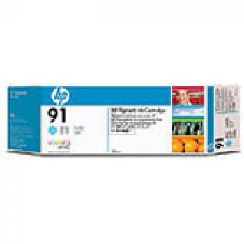 HP Tintenpatrone 3 x cyan light (C9486A, 91)