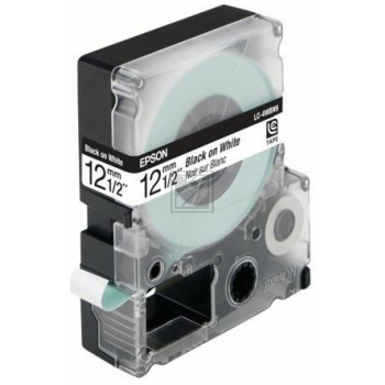 Epson Schriftbandkassette schwarz/weiß (C53S625416, LC-4WBN9)