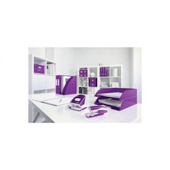 LEITZ Ordner WOW 8cm 10050062 violett metallic A4
