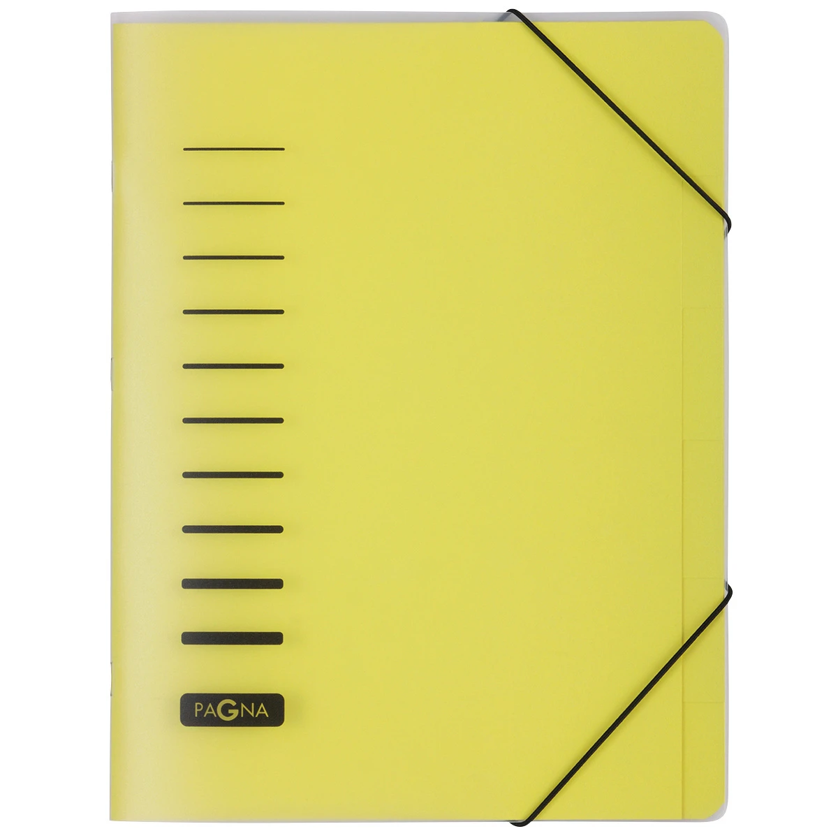 Pagna Ordnungsmappe 6-teilig, gelb