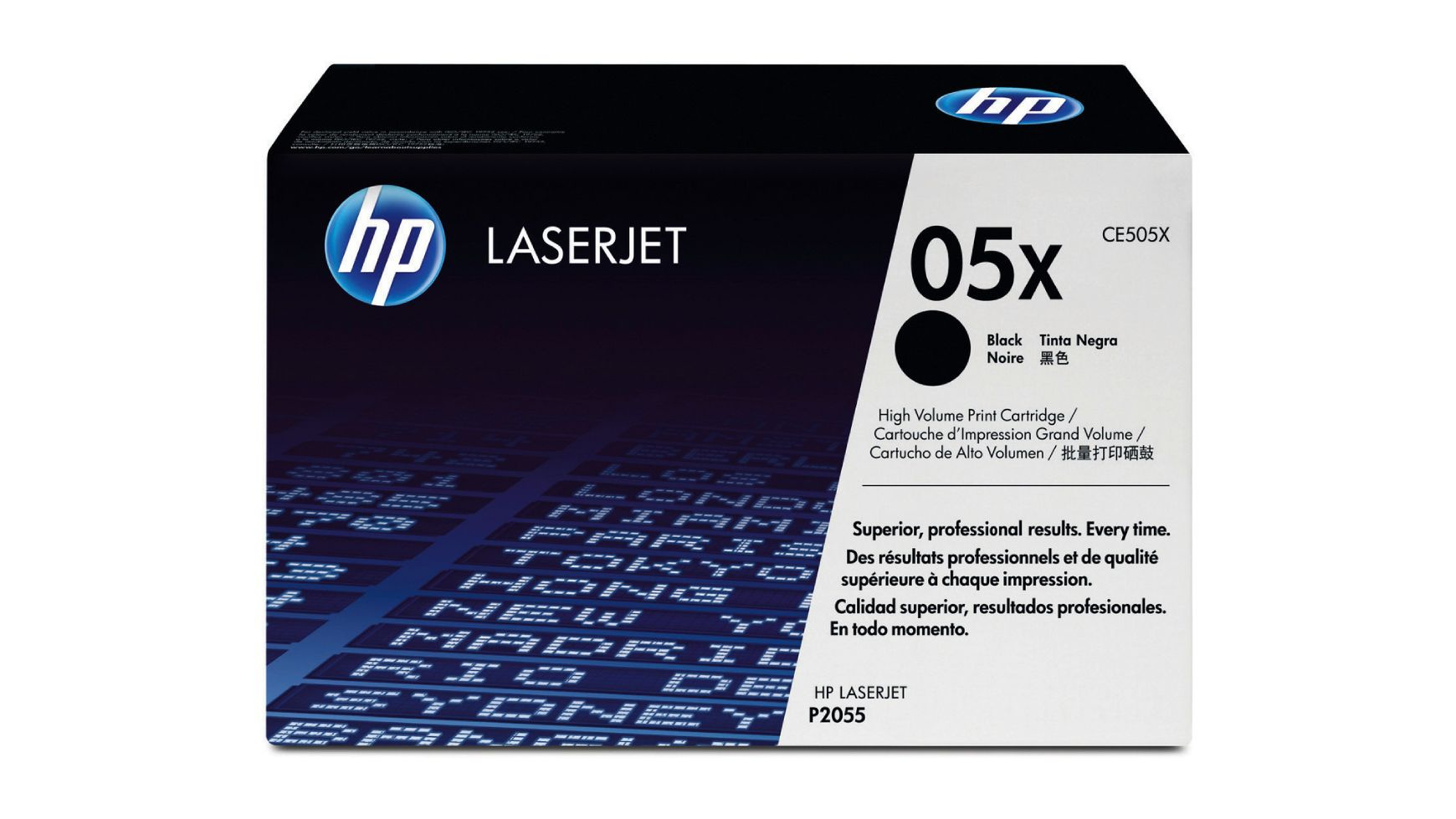 Hewlett Packard Toner-Kartusche schwarz High-Capacity (CE505X, 05X)