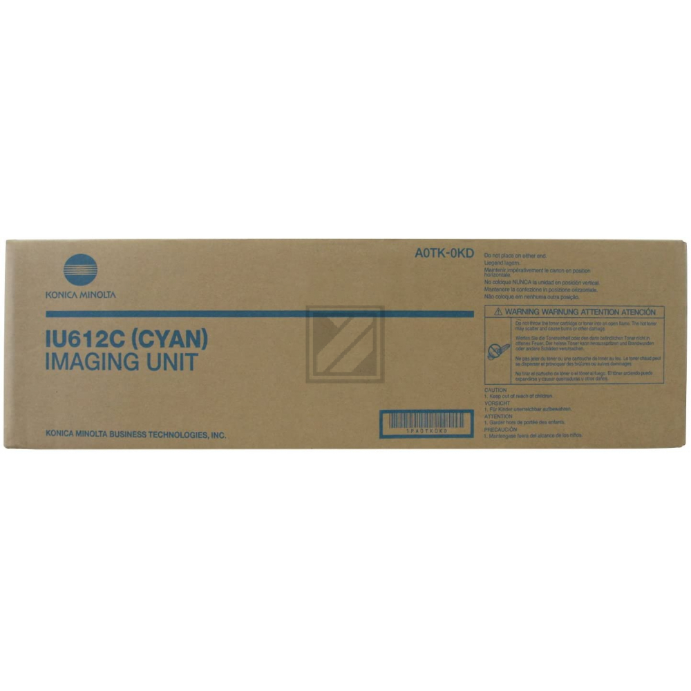 Konica Minolta Fotoleitertrommel cyan (A0TK0KD, IU-612C)