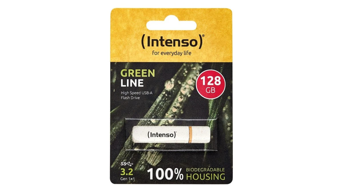 INTENSO USB-Stick Green Line 128GB