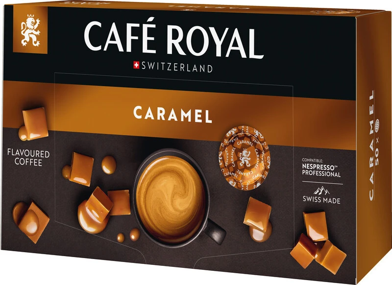 CAFÉ ROYAL Professional Pads Caramel 50 Stück