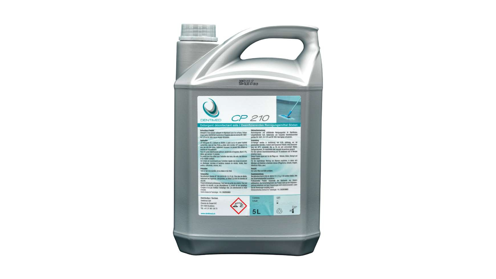 CP 210 Desinfektions- und Reinigungsmittel, 1 x 5 Liter im Kanister