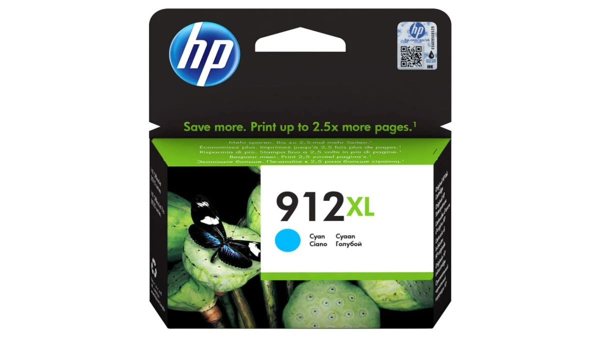 HP Tintenpatrone 912XL cyan