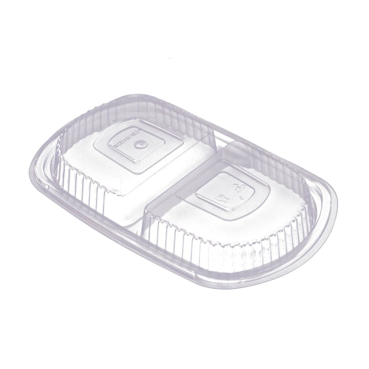 Menüschale zweigeteilt 630 ml, 400 Stück