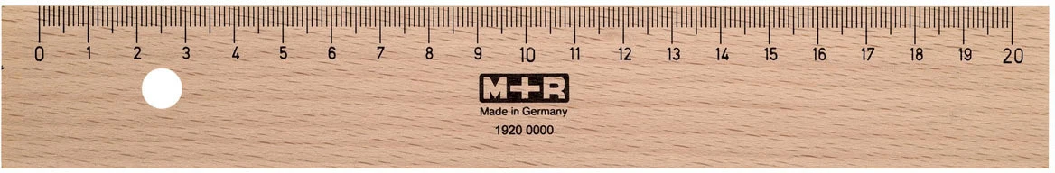 M+R Lineal 20 cm
